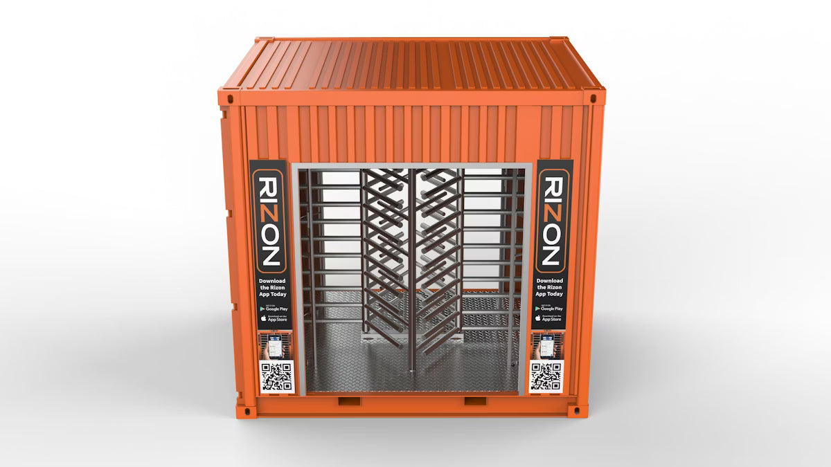 Pegasus 200 HD Heavy-Duty Construction Turnstile Container