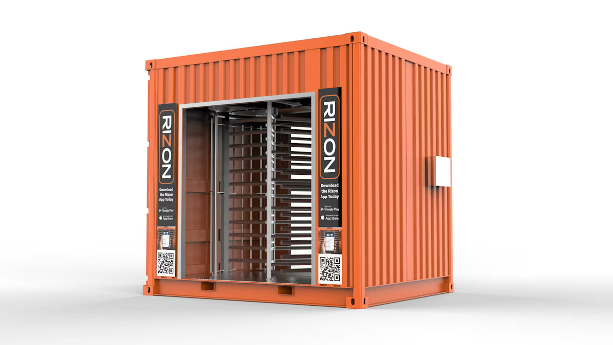 Pegasus 200 HD Heavy-Duty Construction Turnstile Container