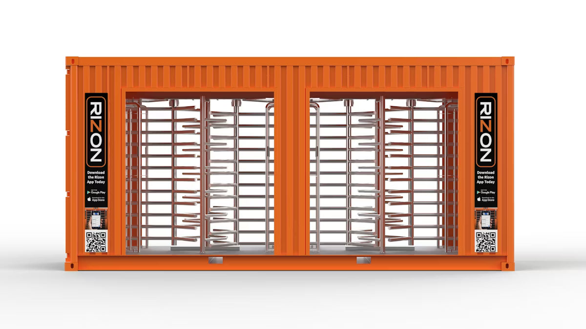 Pegasus 400 HD High-Capacity Turnstile Container