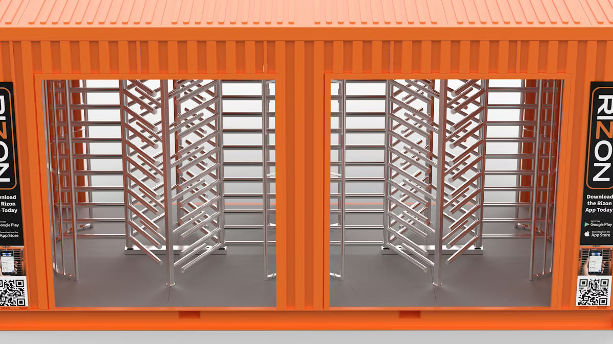 Pegasus 400 HD High-Capacity Turnstile Container