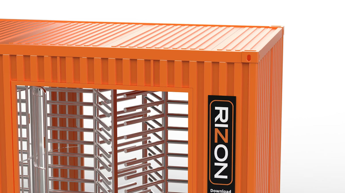 Pegasus 400 HD High-Capacity Turnstile Container