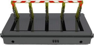 Crash-Rated Automatic Retractable Anti-Ram “Finger Wedge” Barrier for Vehicle Access Control M50/P1  | Global GRAB RSS-2000