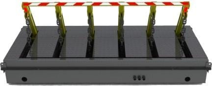 Crash-Rated Automatic Retractable Anti-Ram “Finger Wedge” Barrier for Vehicle Access Control M50/P1  | Global GRAB RSS-2000