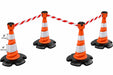 Skipper 27 m (88 ft) Retractable Cone Barrier Kit – 4 Skipper Cones, 3 Skippers & 1 Dummy (KIT02) - image 1