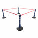 Skipper 36 m (118 ft) Retractable Post & Base Barrier Kit – 4 Posts & 4 Skippers (KIT05) - image 4