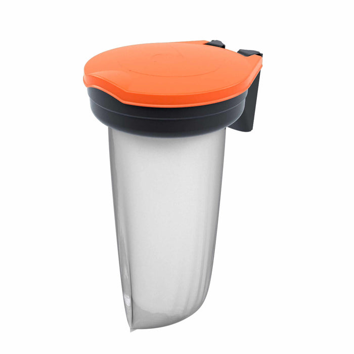 Recycle bin (Orange lid) - BIN01-O