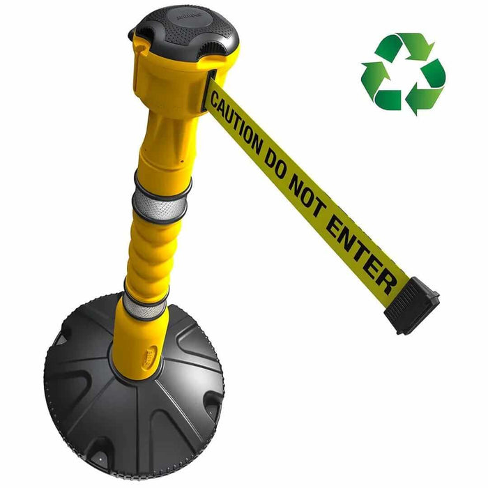 Skipper Post & Base System – 39 in. Retractable Barrier Stanchion with Water-Fill Base - image 10