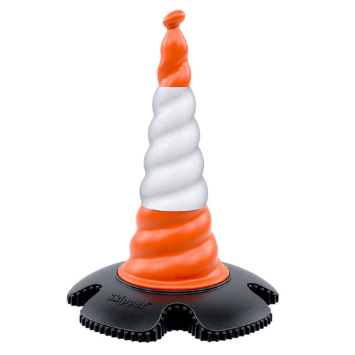 Skipper Road Cone – 29.5 in. Two-Piece Helix Traffic Cone for Skipper Barriers - image 1