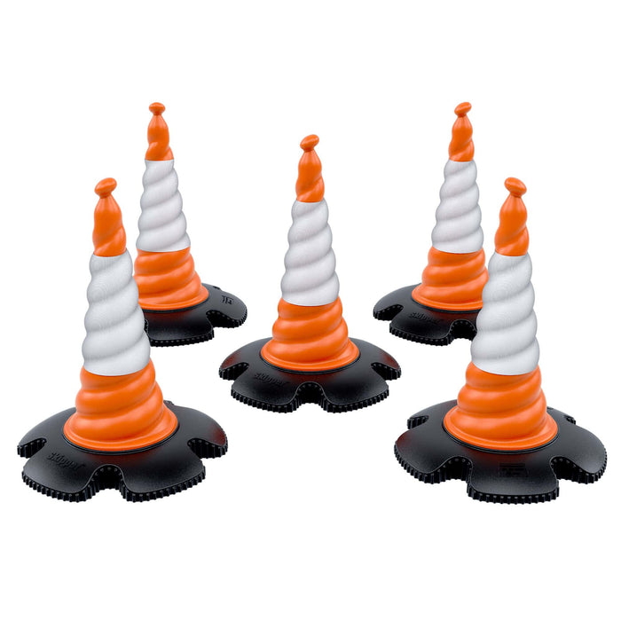 Skipper Road Cone – 29.5 in. Two-Piece Helix Traffic Cone for Skipper Barriers - image 5