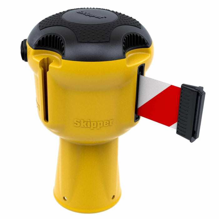Skipper unit (Yellow with red/white tape) - SKIPPER01-YRW