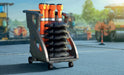 Skipper Unicart-06 – Fully Equipped Barrier Cart with 6 Skipper Units, 6 Posts & 6 Bases - image 1