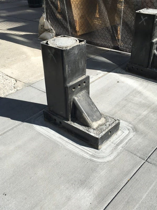 Anti-Ram Security Bollards, 4-Inch Super Shallow Mount for Sidewalk & Perimeter Protection, M40 P1 Crash-Rated | Global GRAB Talon