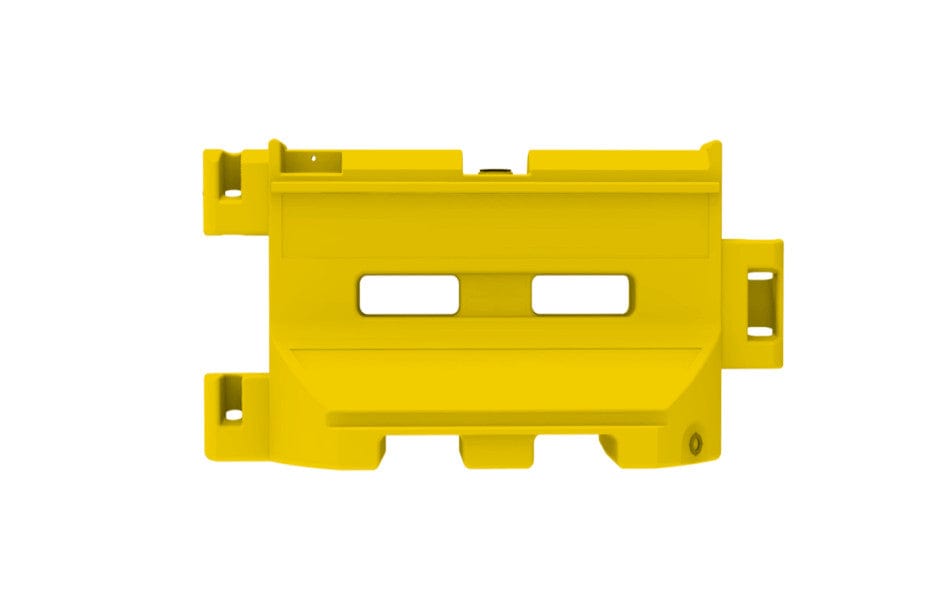 Water-filled "Guardsafe 36" LCD Barriers 36"H x 72"L