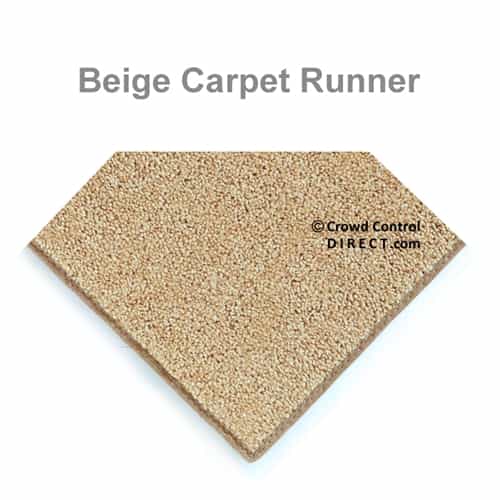 Beige Carpet Runner - BarrierHQ.com