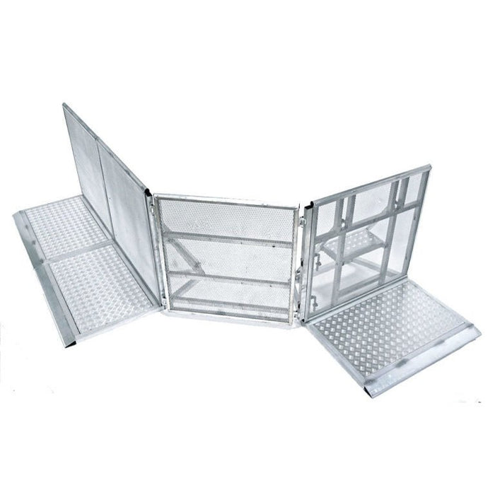 Concert Barricades "Front Of Stage Barriers" 4’ ft Aluminum - BarrierHQ.com