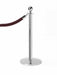 Economy Rope Stanchion Ball Top - BarrierHQ.com