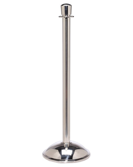 Economy Rope Stanchion Crown Top - BarrierHQ.com