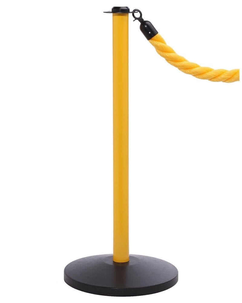 Economy Rope Stanchion - Safety — BarrierHQ.com