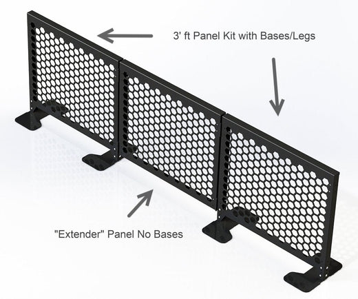 "Essential" Restaurant Patio Partitions