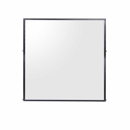 Extra Height Panel, Black, Frosted Acrylic - BarrierHQ.com