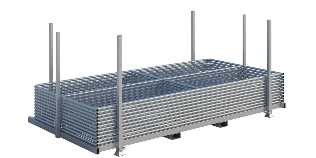 Fence Panel Storage Stillage Fits 35 6 ft Panels Stackable