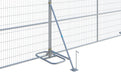 Fence Stabilizer with Brace Assembly (Full Set) - BarrierHQ.com