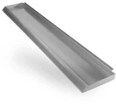 Flat Metal Shelf Small - W49.5" xD6" - BarrierHQ.com