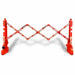 FlexMaster Red 7.5' ft. Barricade (Plastic) - BarrierHQ.com