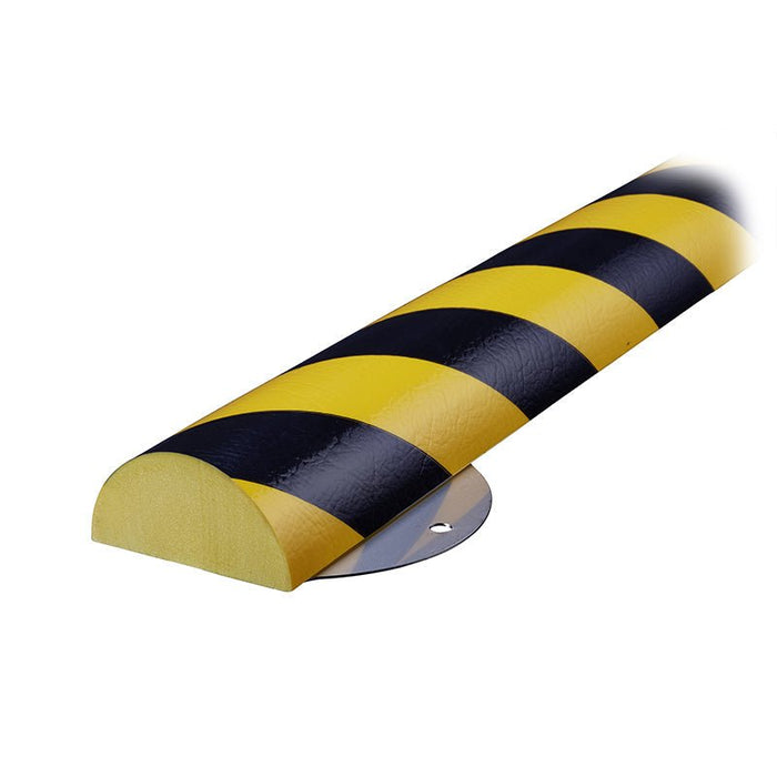 Knuffi Model C+ Surface Wall Protection Kit Black/Yellow 1/2M - Bumper Guards - BarrierHQ.com