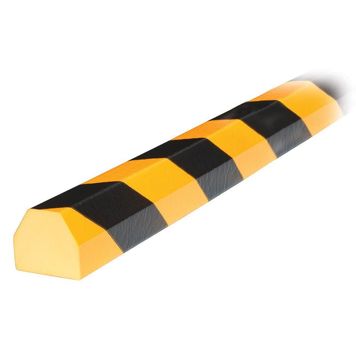 Knuffi Model CC Surface Bumper Guard Black/Yellow 5M - Prevent Bumps and Scrapes - BarrierHQ.com