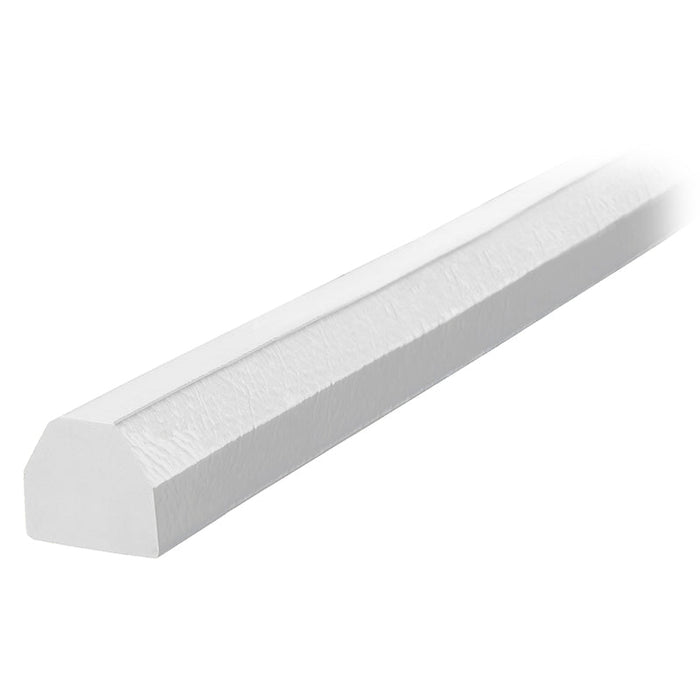 Knuffi Model CC Surface Bumper Guard White 5M - Protect Warehouse Personnel - BarrierHQ.com