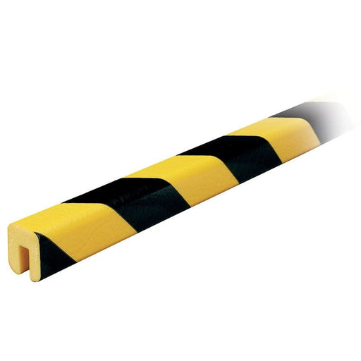 Knuffi Model G Edge Bumper Guard Black/Yellow 5M - Edge Guards - BarrierHQ.com