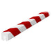 Knuffi Model G Edge Bumper Guard Red/White 5M - Wall Protection Kit - BarrierHQ.com