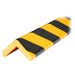Knuffi Model H+ Corner Bumper Guard Black/Yellow 1M - Polyurethane Guard - BarrierHQ.com