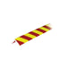 Knuffi Model H+ Flex Corner Bumper Guard Fluorescent Red/Yellow 1M - Warning Guards - BarrierHQ.com