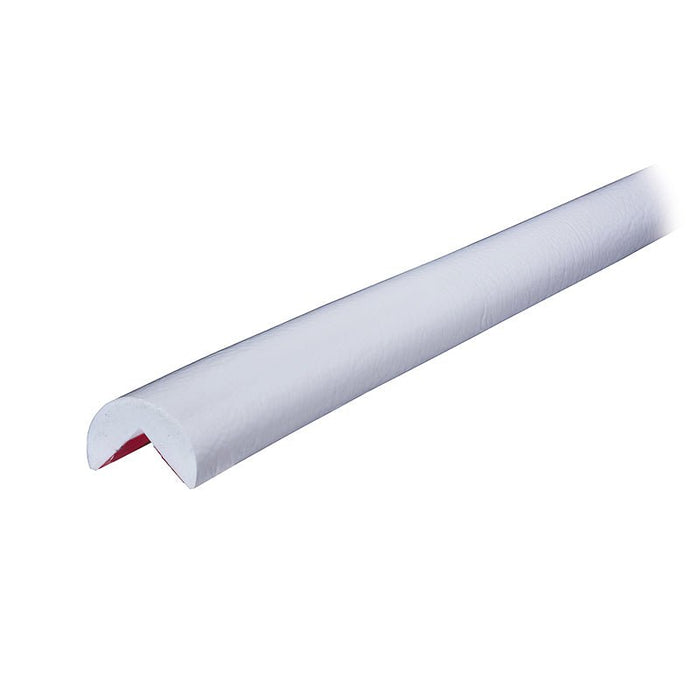 Knuffi Removable Model A Corner Bumper Guard White 1M - Protection Systems Guarding - BarrierHQ.com