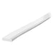 Knuffi Removable Model F Surface Bumper Guard White 1M - Wall Protection - BarrierHQ.com