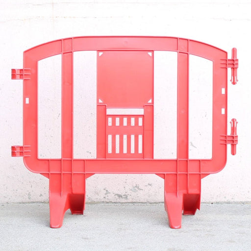 Minit 49" Portable Plastic Crowd Control Barriers Red - BarrierHQ.com