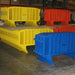 Movit 78" Portable Plastic Crowd Control Barriers Red - BarrierHQ.com
