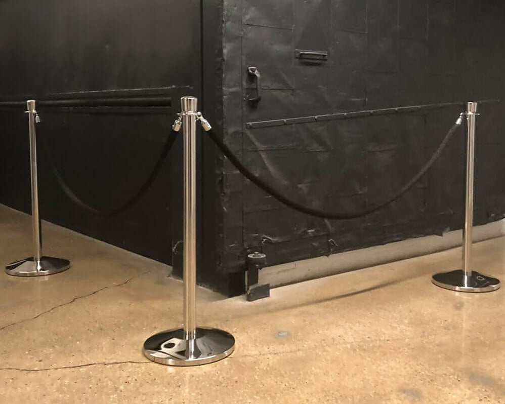 Museum Rope Black Elegant Braided Rope 1 diam 718