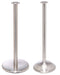 Museum Rope Stanchion, Satin Stainless - BarrierHQ.com