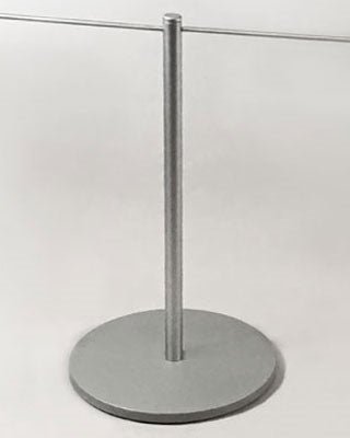 Museum Stanchions for Rent (Elastic Cord Art gallery Barriers) - BarrierHQ.com