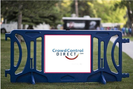Plastic Fillable Crowd Control Barricade OTW