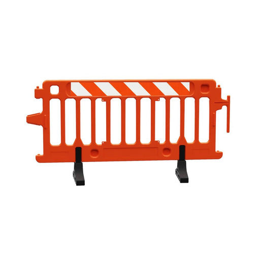 Pedestrian Control Barricade CROWDCADE, 2004-O-EGL, Orange - BarrierHQ.com