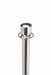 Professional Traditional Rope Stanchion CROWN Top - BarrierHQ.com