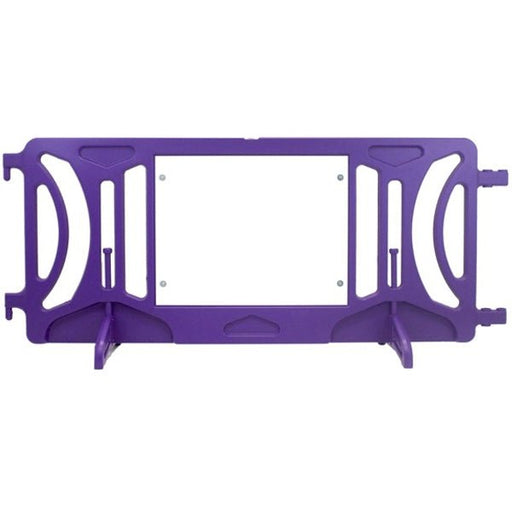 Purple Plastic Fillable Crowd Control Barricade OTW - BarrierHQ.com