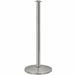 QueueWay Contemporary Rope Stanchion, Polished Stainless - BarrierHQ.com