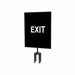 QueueWay - QWAYSIGN-11" X 14EXIT (Double Sided) - BarrierHQ.com