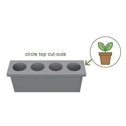 Rectangle Planter - BarrierHQ.com