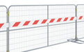 Reflective Fence Strip PVC Red‐White12' - BarrierHQ.com